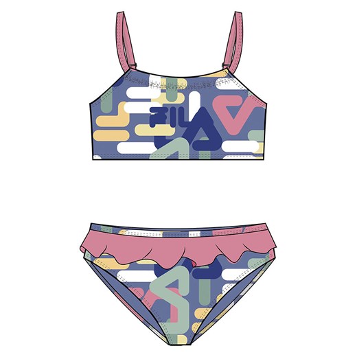 Fila Bikini ze wzorem Fila 122/128 promocja Limango Polska