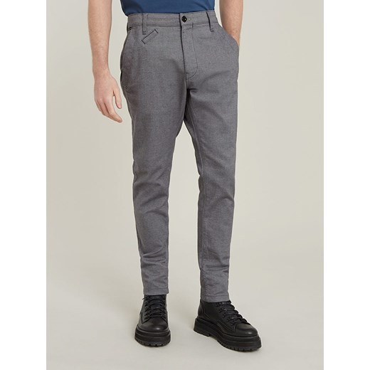 G-Star Spodnie chino - Slim fit - w kolorze szarym ze sklepu Limango Polska w kategorii Spodnie męskie - zdjęcie 183703821