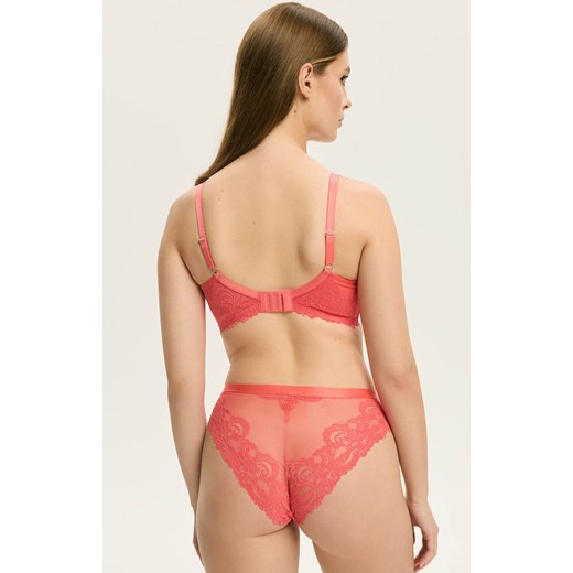 Esotiq figi damskie koronkowe Lynn 42332-32X, Kolor koralowy, Rozmiar L, Esotiq ze sklepu Intymna w kategorii Majtki damskie - zdjęcie 183704501