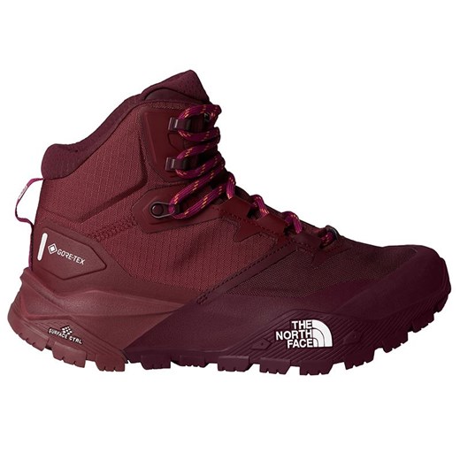 Buty damskie The North Face Offtrail Gore-Tex 0A8AEU82P1 - bordowe ze sklepu streetstyle24.pl w kategorii Buty sportowe damskie - zdjęcie 183704781