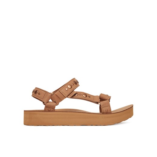 Sandały Teva Midform Universal Studded 1164650 Brązowy ze sklepu eobuwie.pl w kategorii Sandały damskie - zdjęcie 183704830