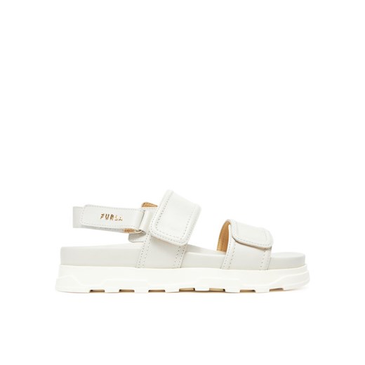 Sandały Furla Sporty Chic YJ52SPC Y62000 1704S Écru ze sklepu eobuwie.pl w kategorii Sandały damskie - zdjęcie 183704990