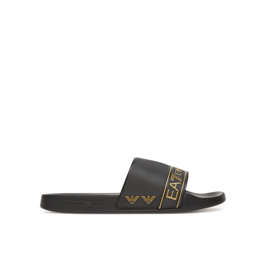 Klapki EA7 Emporio Armani 7X000110 AF15128 MC139 Czarny ze sklepu eobuwie.pl w kategorii Klapki męskie - zdjęcie 183705041