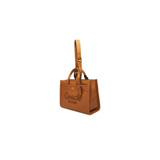 Coach shopper bag brązowa