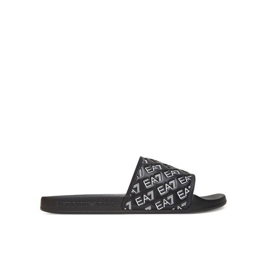 EA7 Emporio Armani Klapki 7X000109 AF15125 MC138 Czarny ze sklepu MODIVO w kategorii Klapki męskie - zdjęcie 183706232