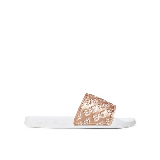 EA7 Emporio Armani Klapki 7X000109 AF15125 M0116 Różowy ze sklepu MODIVO w kategorii Klapki damskie - zdjęcie 183706280
