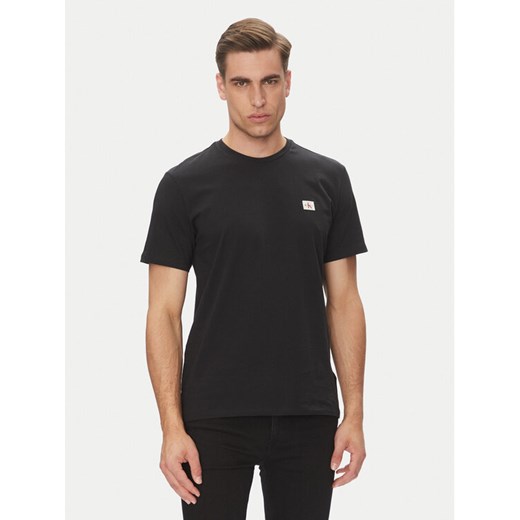 Calvin Klein Jeans T-Shirt LV04RC272G Czarny Regular Fit ze sklepu MODIVO w kategorii T-shirty męskie - zdjęcie 183706300