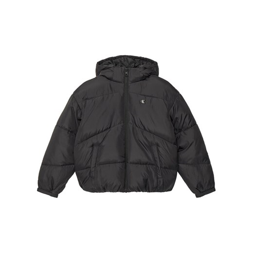 Calvin Klein Jeans Kurtka zimowa IG0IG02987 D Czarny Regular Fit ze sklepu MODIVO w kategorii Kurtki chłopięce - zdjęcie 183706400