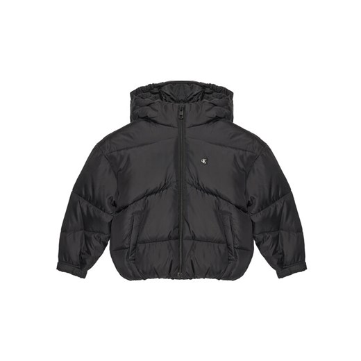 Calvin Klein Jeans Kurtka zimowa IG0IG02987 M Czarny Regular Fit ze sklepu MODIVO w kategorii Kurtki chłopięce - zdjęcie 183706402