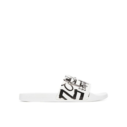 EA7 Emporio Armani Klapki 7X000108 AF15118 M0112 Biały ze sklepu MODIVO w kategorii Klapki męskie - zdjęcie 183706463