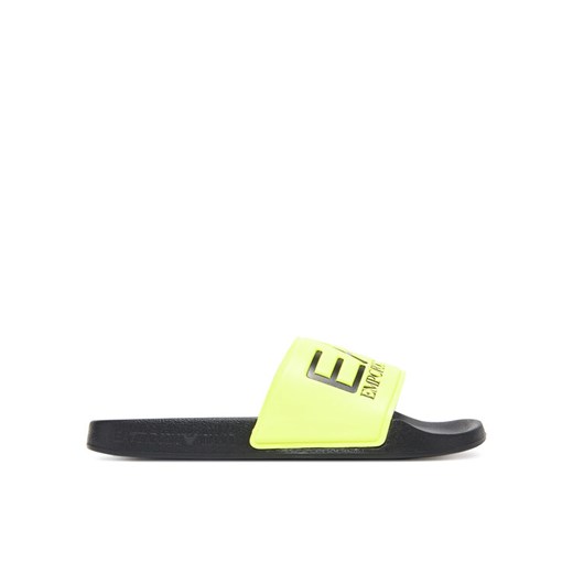 EA7 Emporio Armani Klapki 7X000108 AF15118 M2007 Żółty ze sklepu MODIVO w kategorii Klapki męskie - zdjęcie 183706492