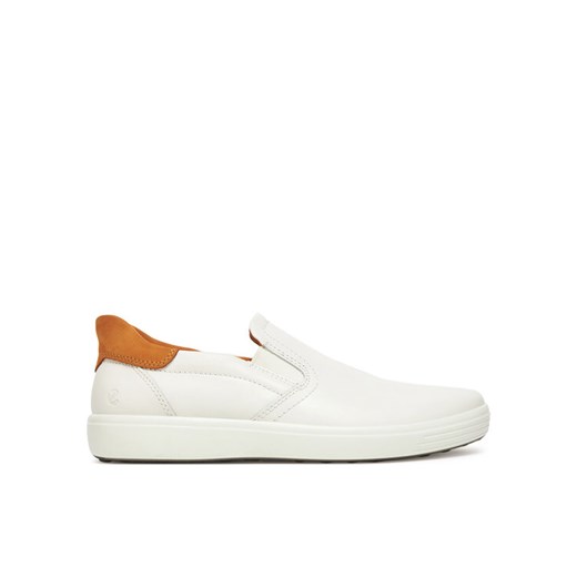 ECCO Sneakersy Soft 7 M 47083450104 Biały ze sklepu MODIVO w kategorii Buty sportowe męskie - zdjęcie 183706584
