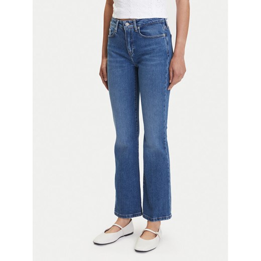 Tommy Hilfiger Jeansy WW0WW45674 Niebieski Bootcut Fit ze sklepu MODIVO w kategorii Jeansy damskie - zdjęcie 183706661