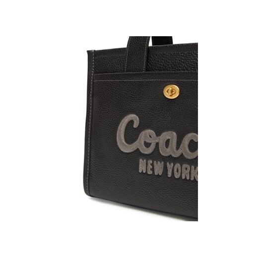 Shopper bag Coach na ramię matowa 