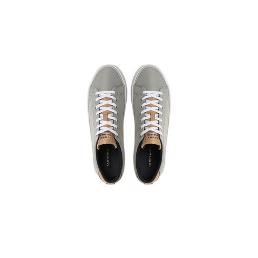Tenisówki Tommy Hilfiger Th Hi Vulc Core Low Mesh FM0FM04685 Szary Tommy Hilfiger 44 eobuwie.pl
