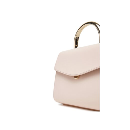 Kuferek Furla elegancki różowy do ręki 