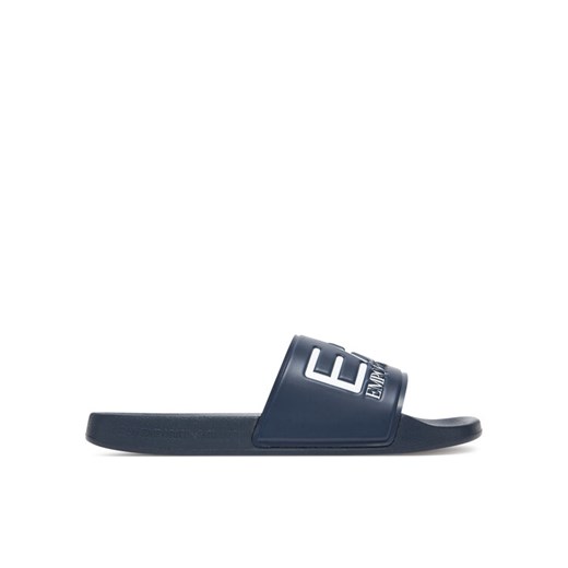EA7 Emporio Armani Klapki 7X000108 AF15118 BA045 Granatowy ze sklepu MODIVO w kategorii Klapki męskie - zdjęcie 183718770