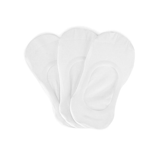 Jenny Fairy Skarpety stopki damskie AS-LCN-001-AW24 (3-PACK) Biały ze sklepu MODIVO w kategorii Skarpetki damskie - zdjęcie 183718773
