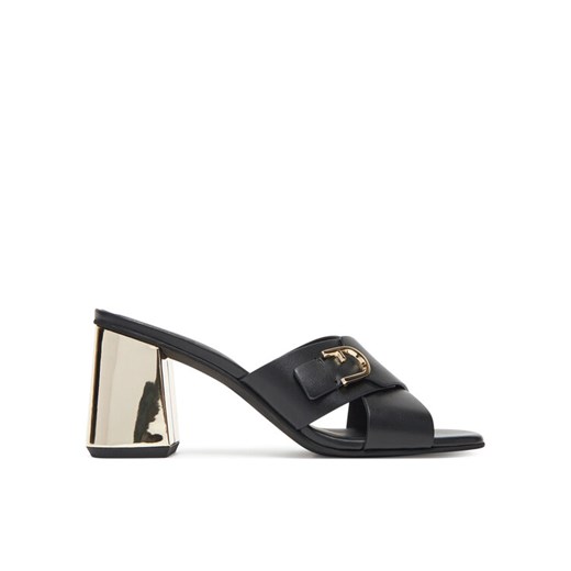 Furla Klapki Chic YJ41HIC A.0203 0455S Czarny ze sklepu MODIVO w kategorii Klapki damskie - zdjęcie 183718784