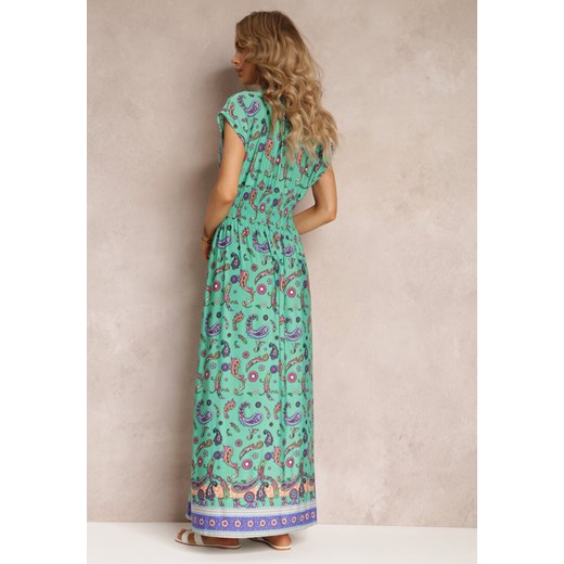 Sukienka Renee w serek maxi 