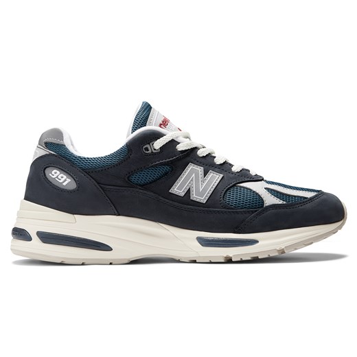 Buty unisex New Balance U991VN2 – granatowe ze sklepu New Balance Poland w kategorii Buty sportowe męskie - zdjęcie 183721822
