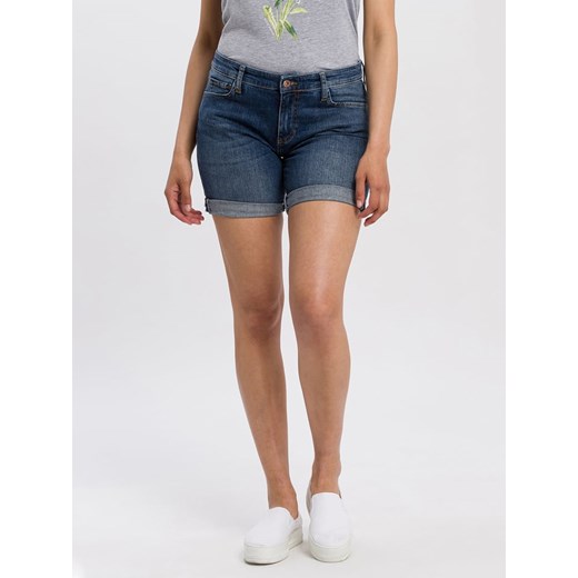 Cross Jeans Dżinsowe szorty "Genna" w kolorze granatowym Cross Jeans W27 okazja Limango Polska