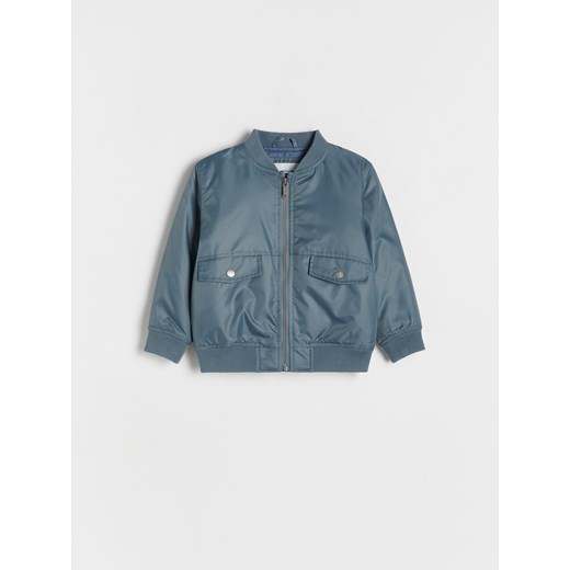 Reserved - Kurtka bomber oversize - granatowy ze sklepu Reserved w kategorii Kurtki chłopięce - zdjęcie 183722924