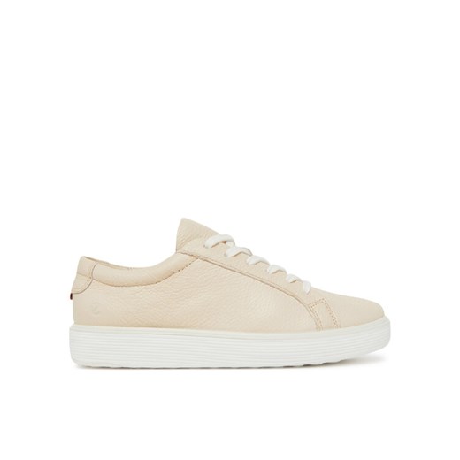 Sneakersy ECCO Soft 60 21920301378 Écru ze sklepu eobuwie.pl w kategorii Buty sportowe damskie - zdjęcie 183723832