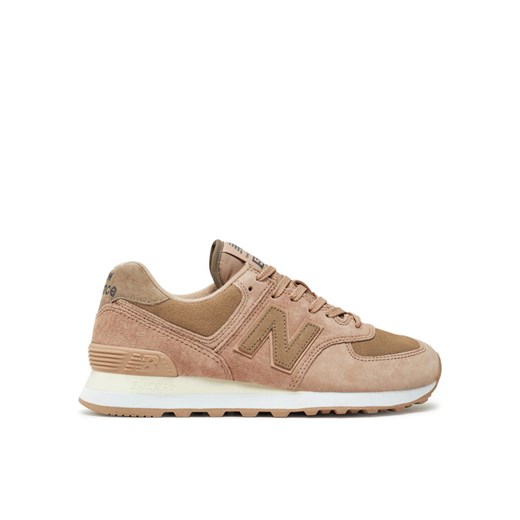 New Balance Sneakersy WL574HI2 Beżowy New Balance 36 MODIVO