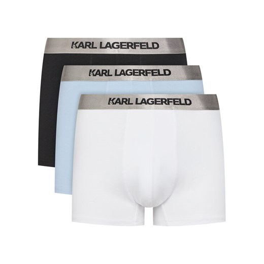 KARL LAGERFELD Komplet 3 par bokserek A1M47020 Kolorowy ze sklepu MODIVO w kategorii Majtki męskie - zdjęcie 183725111