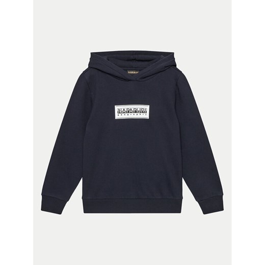 Napapijri Bluza B-Chamois NP0A4HY4 M Granatowy Regular Fit ze sklepu MODIVO w kategorii Bluzy chłopięce - zdjęcie 183725201