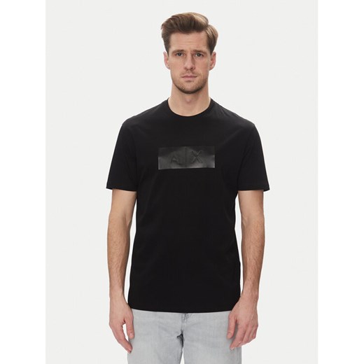 Armani Exchange T-Shirt XM000786 AF10364 UC001 Czarny Regular Fit ze sklepu MODIVO w kategorii T-shirty męskie - zdjęcie 183725212