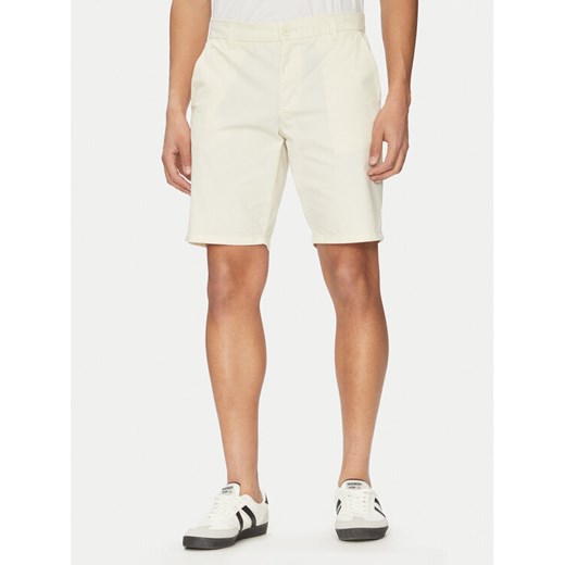 Only & Sons Szorty materiałowe Skal 22034682 Écru Slim Fit ze sklepu MODIVO w kategorii Spodenki męskie - zdjęcie 183725362