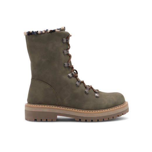 Jenny Fairy Botki EVIE WS2911-06 Khaki ze sklepu MODIVO w kategorii Workery damskie - zdjęcie 183725524