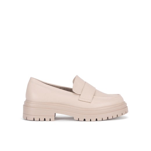 Jenny Fairy Loafersy WS5195-43 Beżowy ze sklepu MODIVO w kategorii Lordsy damskie - zdjęcie 183725733
