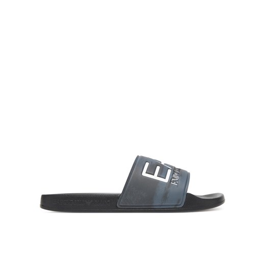 EA7 Emporio Armani Klapki 7X000108 AF15118 MC135 Czarny ze sklepu MODIVO w kategorii Klapki męskie - zdjęcie 183725844