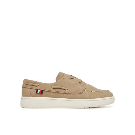 Tommy Hilfiger Półbuty T3B4-33853-0315 S Beżowy ze sklepu MODIVO w kategorii Półbuty dziecięce - zdjęcie 183725854