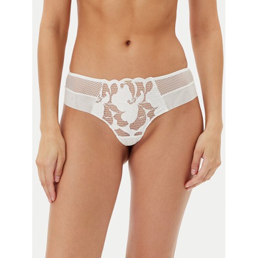 Chantelle Figi brazylijskie Fleurs Signature C12Q40 Biały ze sklepu MODIVO w kategorii Majtki damskie - zdjęcie 183725993