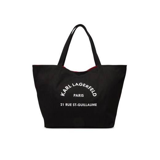 KARL LAGERFELD Torebka A1W50006 Czarny ze sklepu MODIVO w kategorii Torby Shopper bag - zdjęcie 183726353
