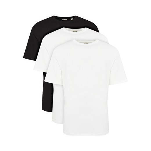Only & Sons Komplet 3 t-shirtów Jeff 22034550 Biały Relaxed Fit ze sklepu MODIVO w kategorii T-shirty męskie - zdjęcie 183726364