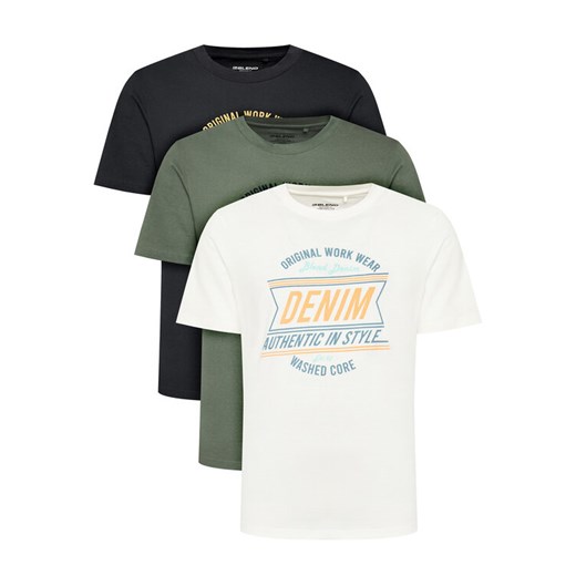 Blend Komplet 3 t-shirtów 20718785 Kolorowy Regular Fit ze sklepu MODIVO w kategorii T-shirty męskie - zdjęcie 183726483