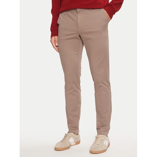 Boss Chinosy Kaito1 50487966 Beżowy Slim Fit 54 MODIVO