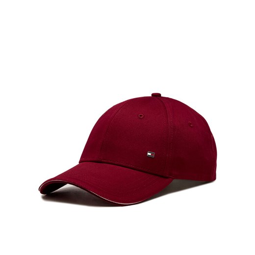 Tommy Hilfiger Czapka z daszkiem Th Corporate Cotton 6 Panel Cap AM0AM12035 Czerwony ze sklepu MODIVO w kategorii Czapki z daszkiem męskie - zdjęcie 183726583
