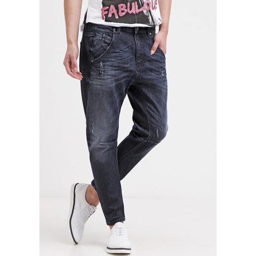 Diesel FAYZA Jeansy Relaxed fit 0842R zalando szary denim