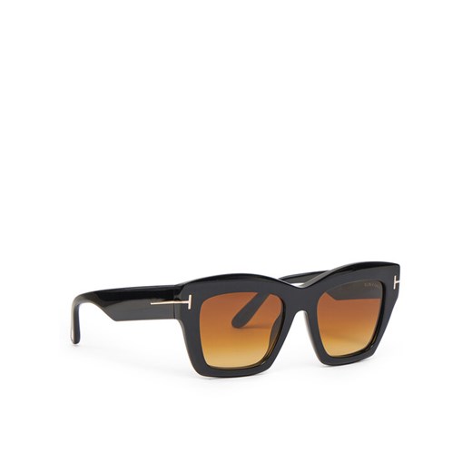 Okulary przeciwsłoneczne Tom Ford FT1191 01F Czarny ze sklepu eobuwie.pl w kategorii Okulary przeciwsłoneczne damskie - zdjęcie 183736823