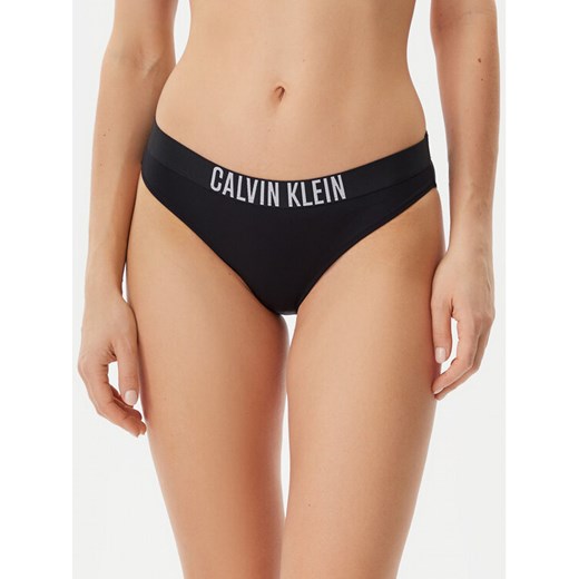 Calvin Klein Swimwear Dół od bikini KW0KW02856 Czarny ze sklepu MODIVO w kategorii Stroje kąpielowe - zdjęcie 183737152