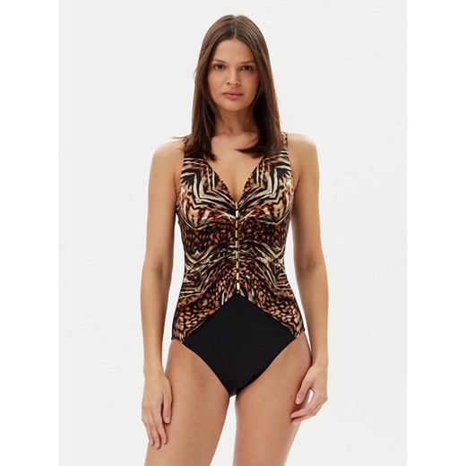 Miraclesuit Strój kąpielowy Tribal Tigress Charmer 6552269 Brązowy ze sklepu MODIVO w kategorii Stroje kąpielowe - zdjęcie 183737163