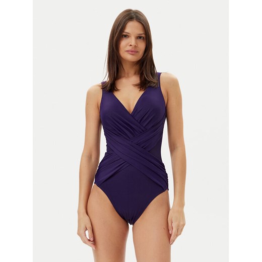 Miraclesuit Strój kąpielowy Solid Crossover 6516689 Fioletowy ze sklepu MODIVO w kategorii Stroje kąpielowe - zdjęcie 183737190