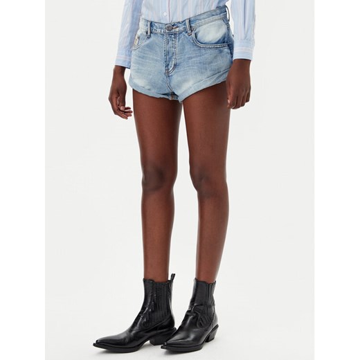 One Teaspoon Szorty jeansowe Bandits 26785 Niebieski Regular Fit ze sklepu MODIVO w kategorii Szorty - zdjęcie 183737221