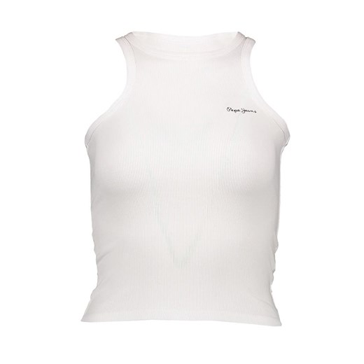 Pepe Jeans Top w kolorze białym ze sklepu Limango Polska w kategorii Bluzki damskie - zdjęcie 183739472